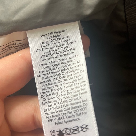 Eddie Bauer Grey Down Puffer Jacket Size XL - Picture 5 of 12